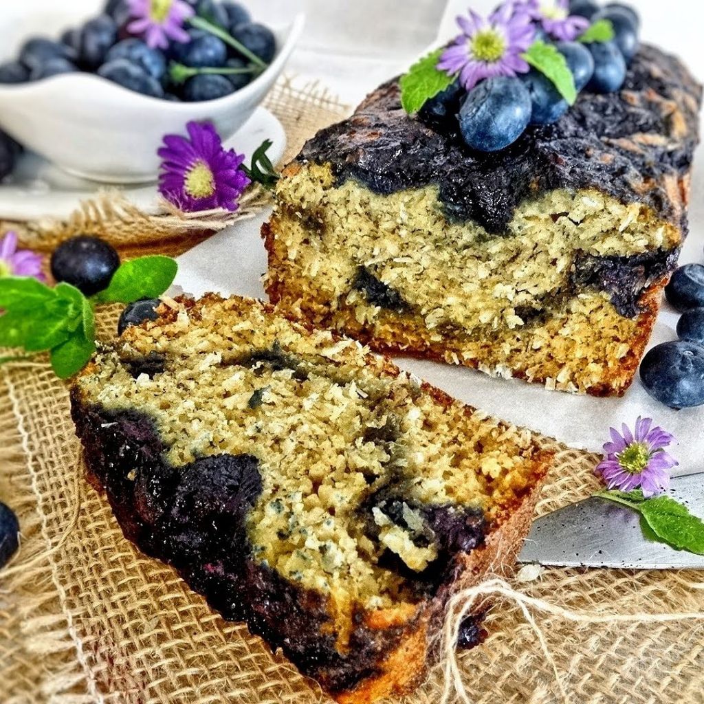 Recept Jednoduchý čučoriedkový chlebík bez lepku, cukru a laktózy na Gastromenu.sk