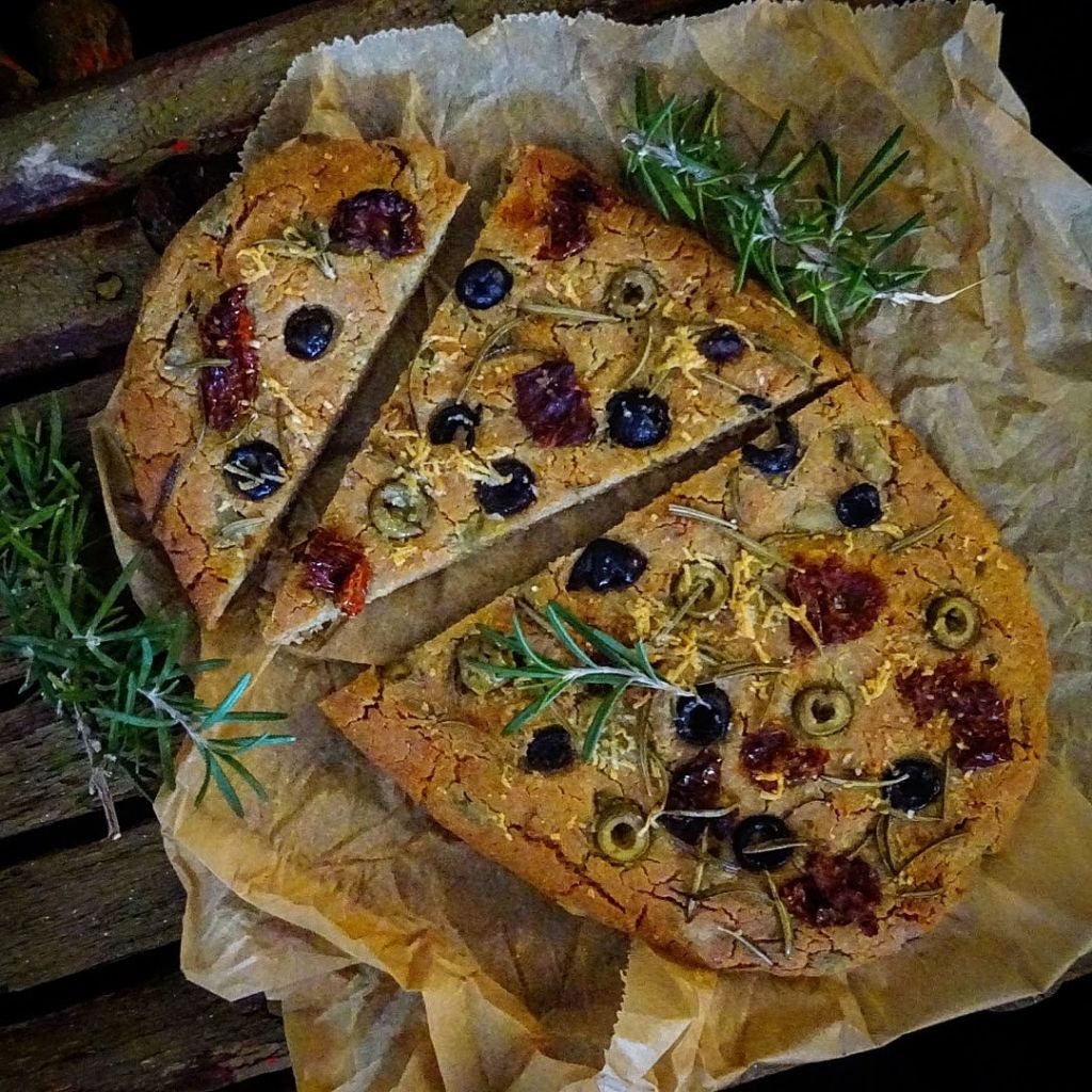 Recept Foccacia chlieb (bez lepku a vajec) na Gastromenu.sk