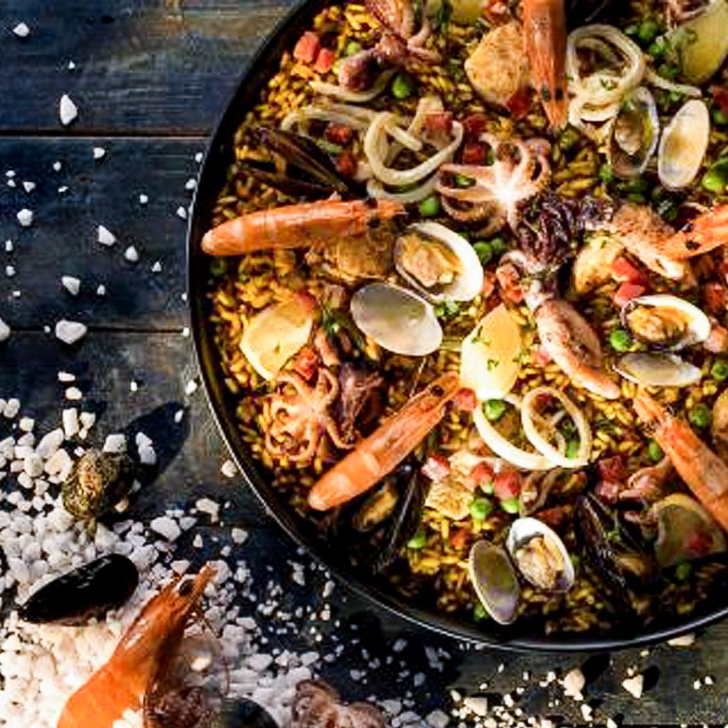 Recept Paella Mista Mediterranea na Gastromenu.sk