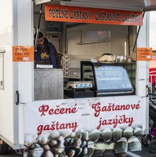 Fotogaléria Gastromenu.sk Pečené gaštany - Gaštanové jazýčky
